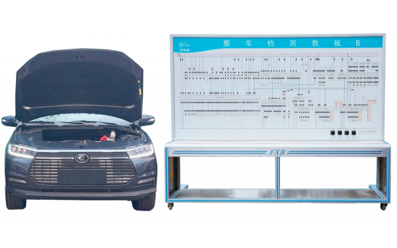 比亞迪秦EV全故障設置和檢測教學實訓系統