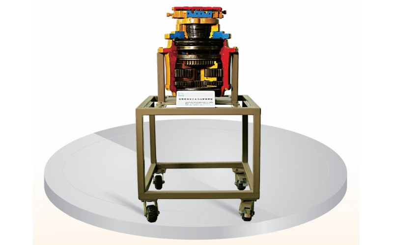 挖掘機行走馬達解剖原理臺架
